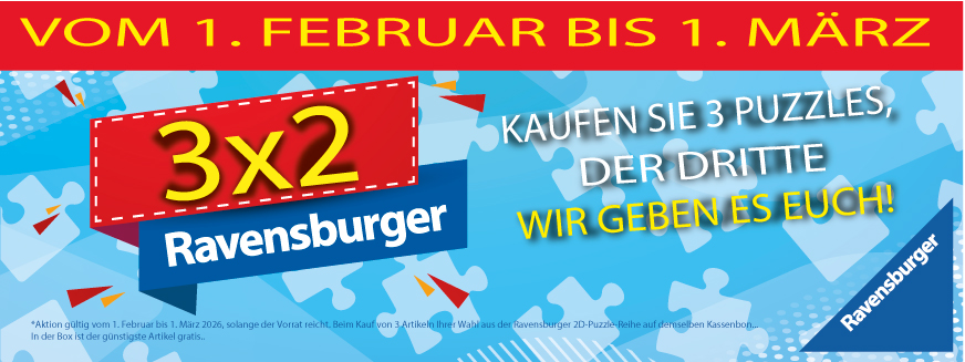 3 X 2 Puzzles Ravensburger