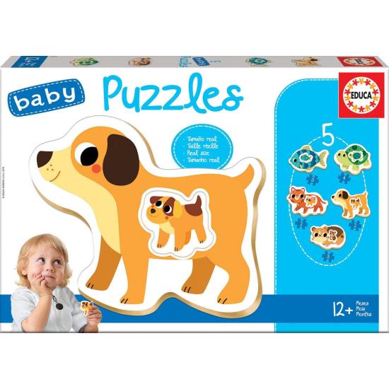 Puzzle Baby Educa Progressive Little Animals