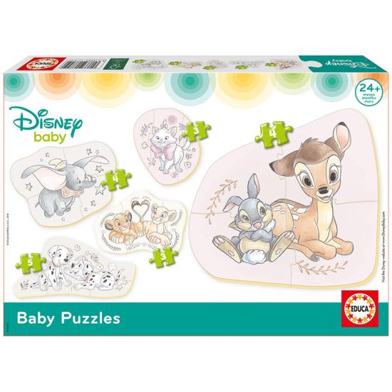 Baby Educa Puzzles Disney Tiere