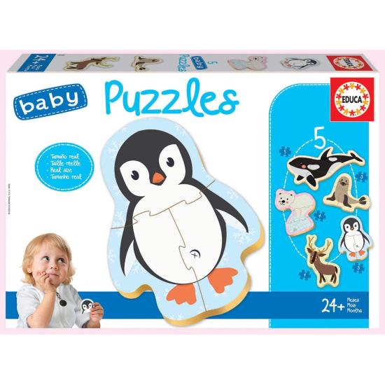 Baby Educa Puzzles Polartiere
