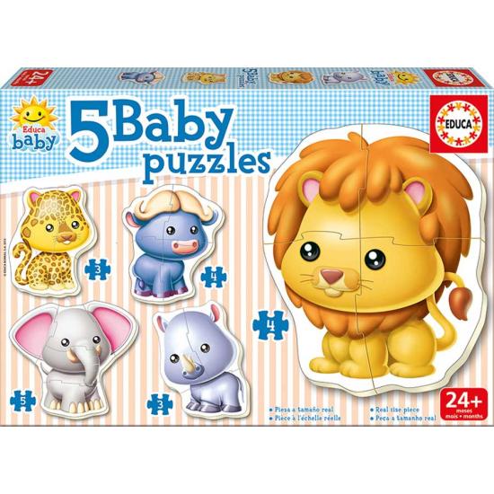 Puzzles Baby Educa Wilde Tiere Puzzles Baby Educa Wilde Tiere
