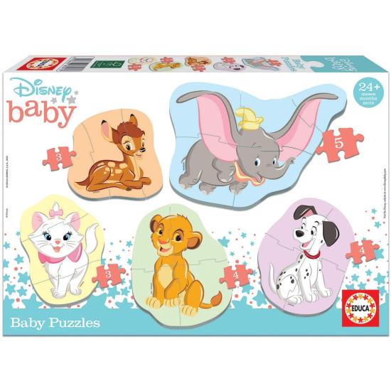 Puzzles Baby Educa Disney Tiere 2