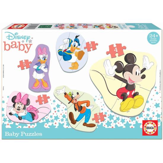 Puzzles Baby Educa Mickey und seine Freunde