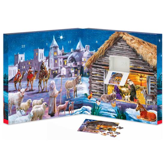 Geburt - Adventskalender Eurographics 24 x 50 Teilen