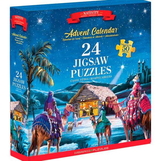 Geburt - Adventskalender Eurographics 24 x 50 Teilen