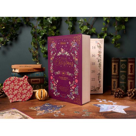 Gibsons Weihnachtsgeschichten-Adventskalender mit 24 Mini-Rätsel