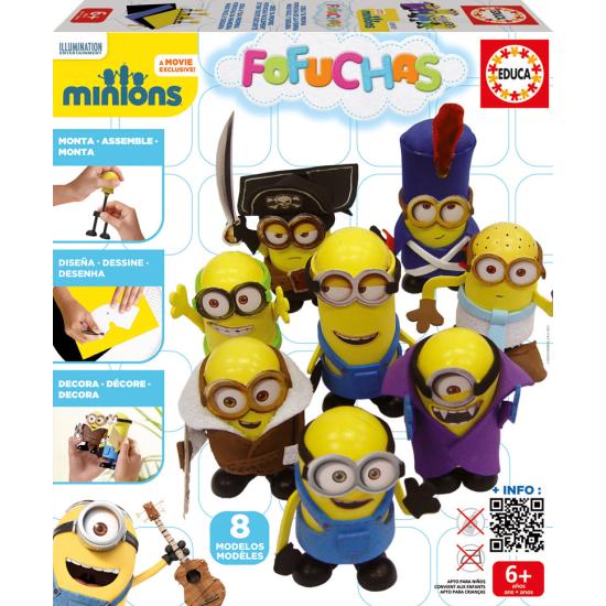 Creative Game Minions Mini-Fofuchas, 8er-Set