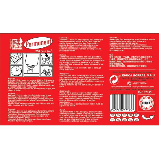 Educa Puzzles Kleber 250 ml