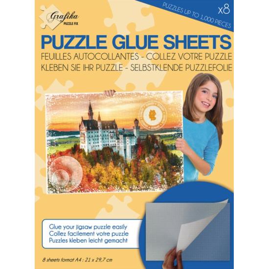 Klebepuzzles Grafika Klebeblätter 1000-teilige Puzzles