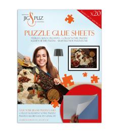 Klebepuzzles Jig and Puz Klebeblätter Puzzles mit 3000 Teilen