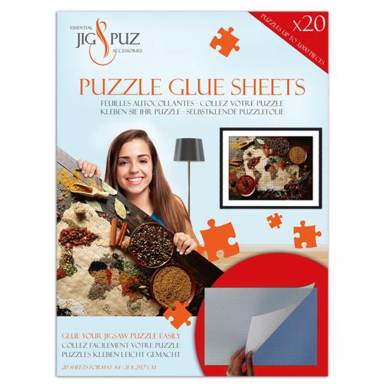 Klebepuzzles Jig and Puz Klebeblätter Puzzles mit 3000 Teilen