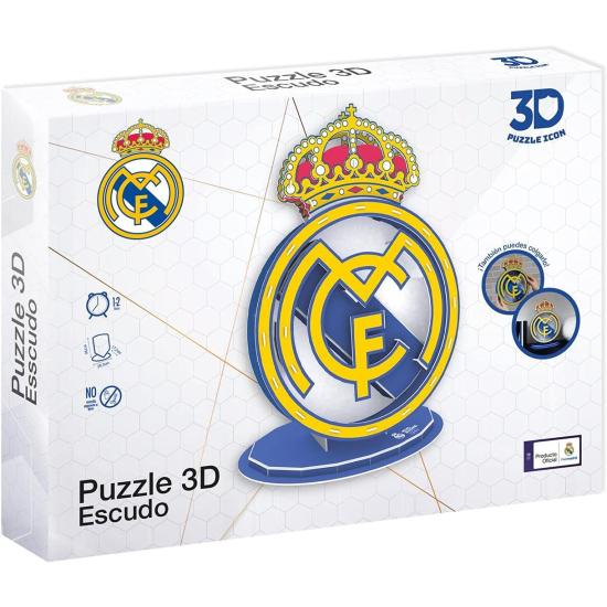 Real Madrid Schild 3D-Puzzle