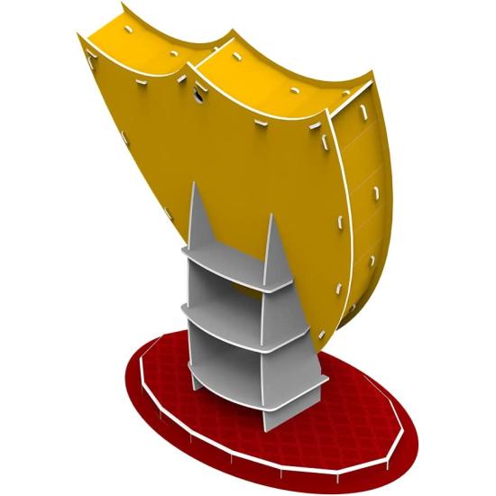 Sevilla FC Schild 3D-Puzzle