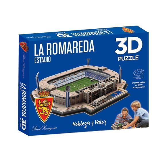 3D-Puzzle La Romareda Stadion Real Zaragoza