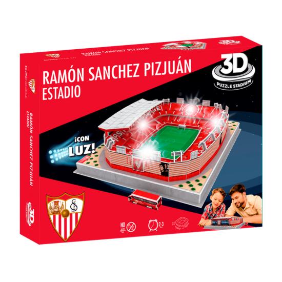 3D-Puzzle Ramón Sánchez Pizjuán Sevilla FC Stadion mit Licht
