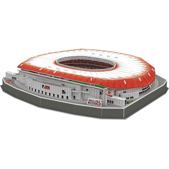 3D-Puzzle Wanda Metropolitano Atlético de Madrid Stadion mit Lic 3D-Puzzle Wanda Metropolitano Atlético de Madrid Stadion mit Lic
