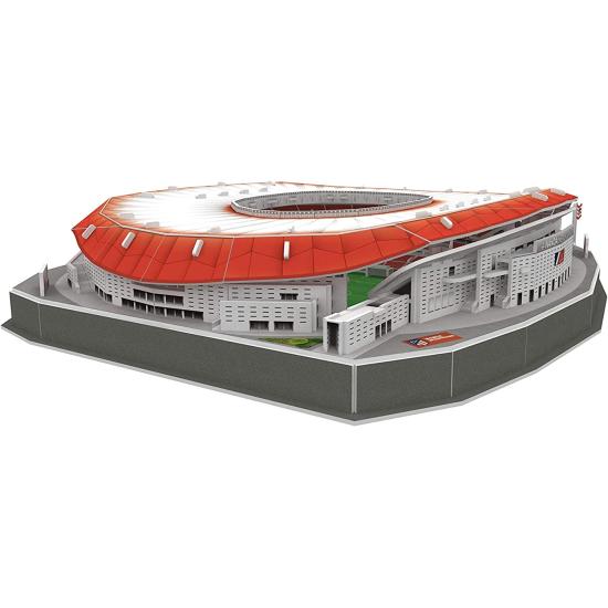 3D-Puzzle Wanda Metropolitano Atlético de Madrid Stadion mit Lic 3D-Puzzle Wanda Metropolitano Atlético de Madrid Stadion mit Lic