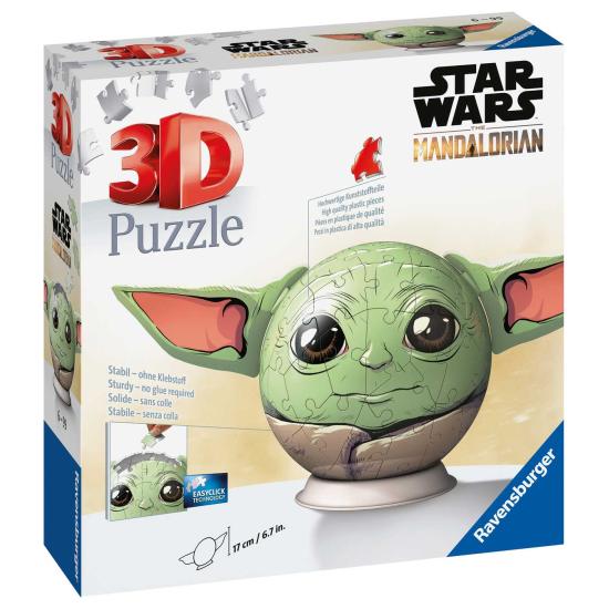 Ravensburger 72-teiliges Grogu-Ball-3D-Puzzle
