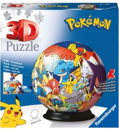 Ravensburger 72-teiliges Pokémon-Ball-3D-Puzzle