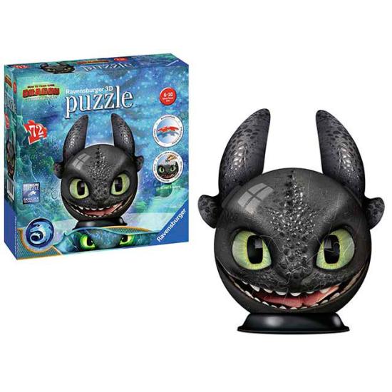 Ohnezahn Ravensburger 3D-Puzzle „Drachenzähmen leicht gemacht“ 7