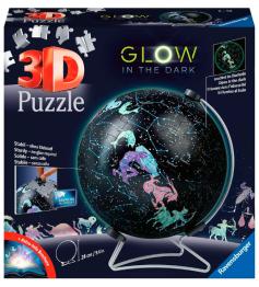 Ravensburger 3D-Puzzle Phosphoreszierender Sternglobus mit 180 T