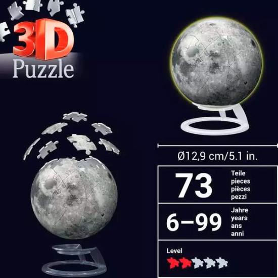 3D-Puzzle Ravensburger Mond 72 Teile