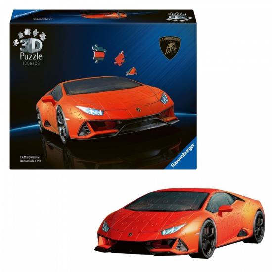 Ravensburger Lamborghini Huracan Evo 3D Puzzle 158 Teile Ravensburger Lamborghini Huracan Evo 3D Puzzle 158 Teile