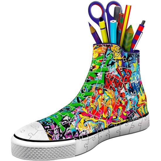 3D Puzzle Ravensburger Sneaker Graffiti Style 108 Teile