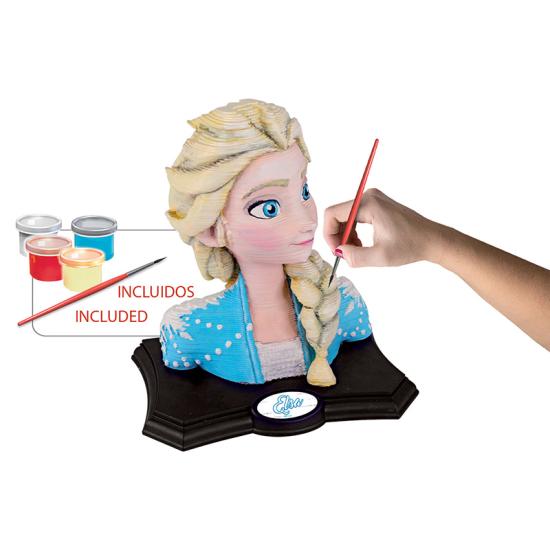 3D-Puzzle-Skulptur Color Frozen 2 von 163 Teilen