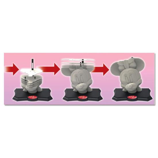 Educa 3D-Skulptur Color Minnie Puzzle mit 160 Teilen