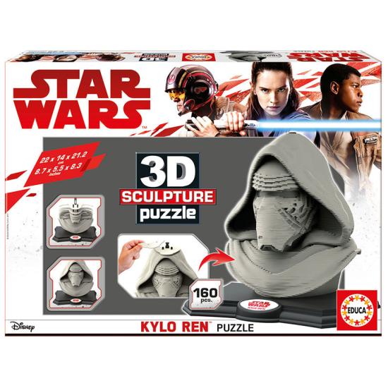3D-Puzzle-Skulptur Kylo Ren Star Wars 160 Teile