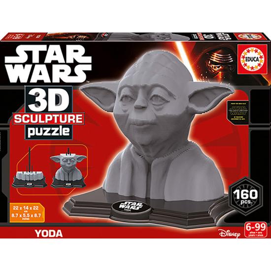 3D-Puzzle-Skulptur Yoda Star Wars 160 Teile