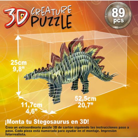 Educa 3D-Puzzle Stegosaurus-Kreatur mit 89 Teilen Educa 3D-Puzzle Stegosaurus-Kreatur mit 89 Teilen