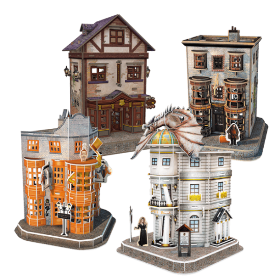 World Brands 3D-Puzzle Harry Potter Winkelgasse