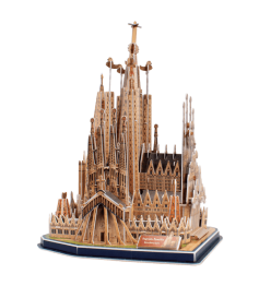3D-Puzzle Weltmarken Die Sagrada Familia (National Geographic)