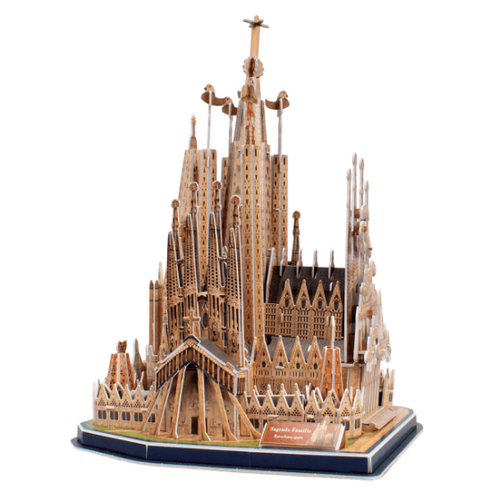 3D-Puzzle Weltmarken Die Sagrada Familia (National Geographic) 3D-Puzzle Weltmarken Die Sagrada Familia (National Geographic)