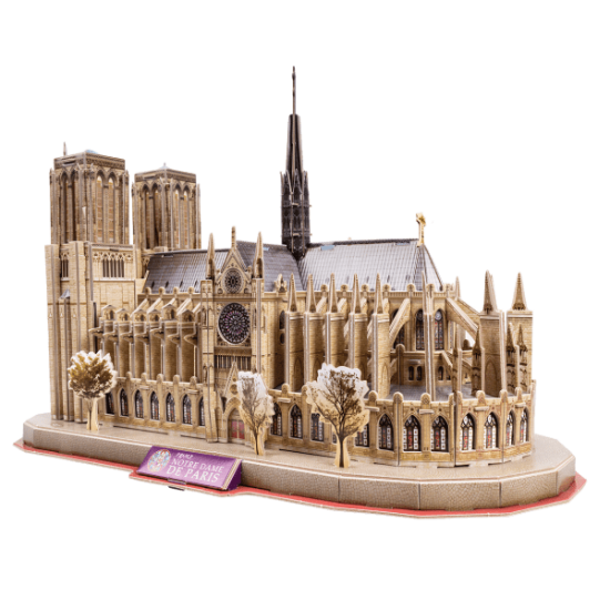 3D-Puzzle Weltmarken Notre Dame (National Geographic) 3D-Puzzle Weltmarken Notre Dame (National Geographic)
