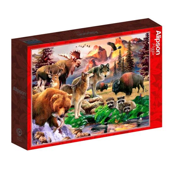 Alipson Puzzle Draußen 500 Teile