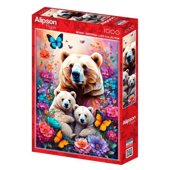 Puzzle Alipson Mütterliche Liebesbären 1000 Teile Puzzle Alipson Mütterliche Liebesbären 1000 Teile
