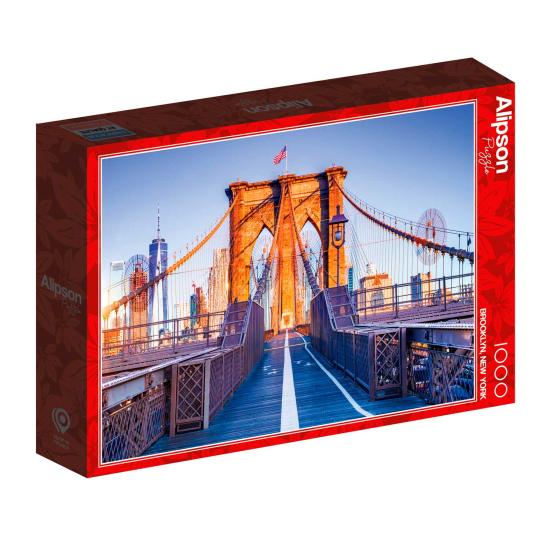 Alipson Brooklyn, New York 1000-teiliges Puzzle Alipson Brooklyn, New York 1000-teiliges Puzzle