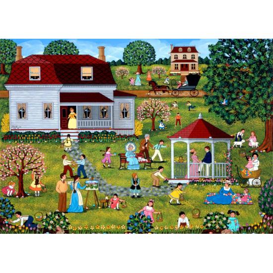 Puzzle Alipson Ostereiersuche 500 Teile