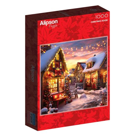 Alipson Weihnachtshaus-Puzzle 1000 Teile