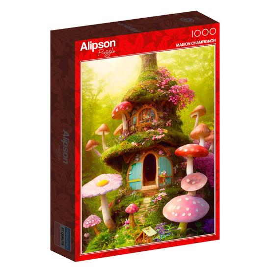 Alipson Pilzhaus-Puzzle 1000 Teile