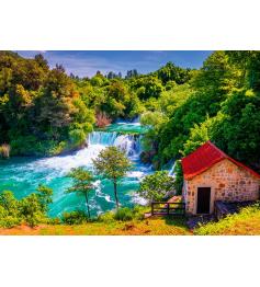 Alipson Krka Wasserfälle, Kroatien 1000 Teile Puzzle