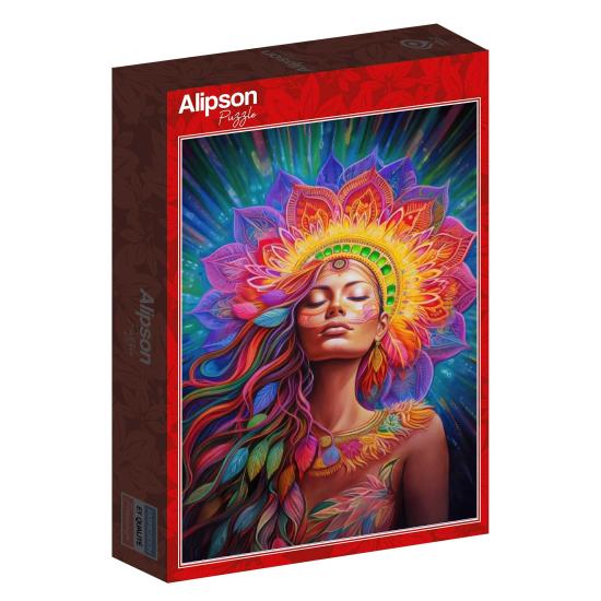 Puzzle Alipson Regenbogenschamane 1000 Teile