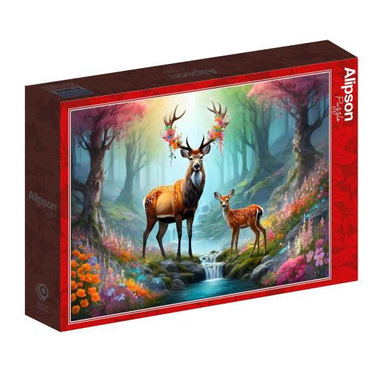 Puzzle Alipson Majestätischer Hirsch 500 Teile