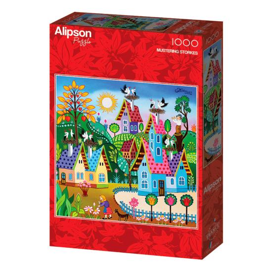 Puzzle Alipson Störchen Auftreiben 1000 Teile Puzzle Alipson Störchen Auftreiben 1000 Teile