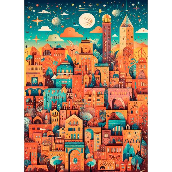 Puzzle Alipson Erstaunliche Stadt 500 Teile