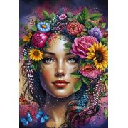 Puzzle Alipson Blühende Dame 1000 Teile