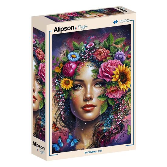 Puzzle Alipson Blühende Dame 1000 Teile
